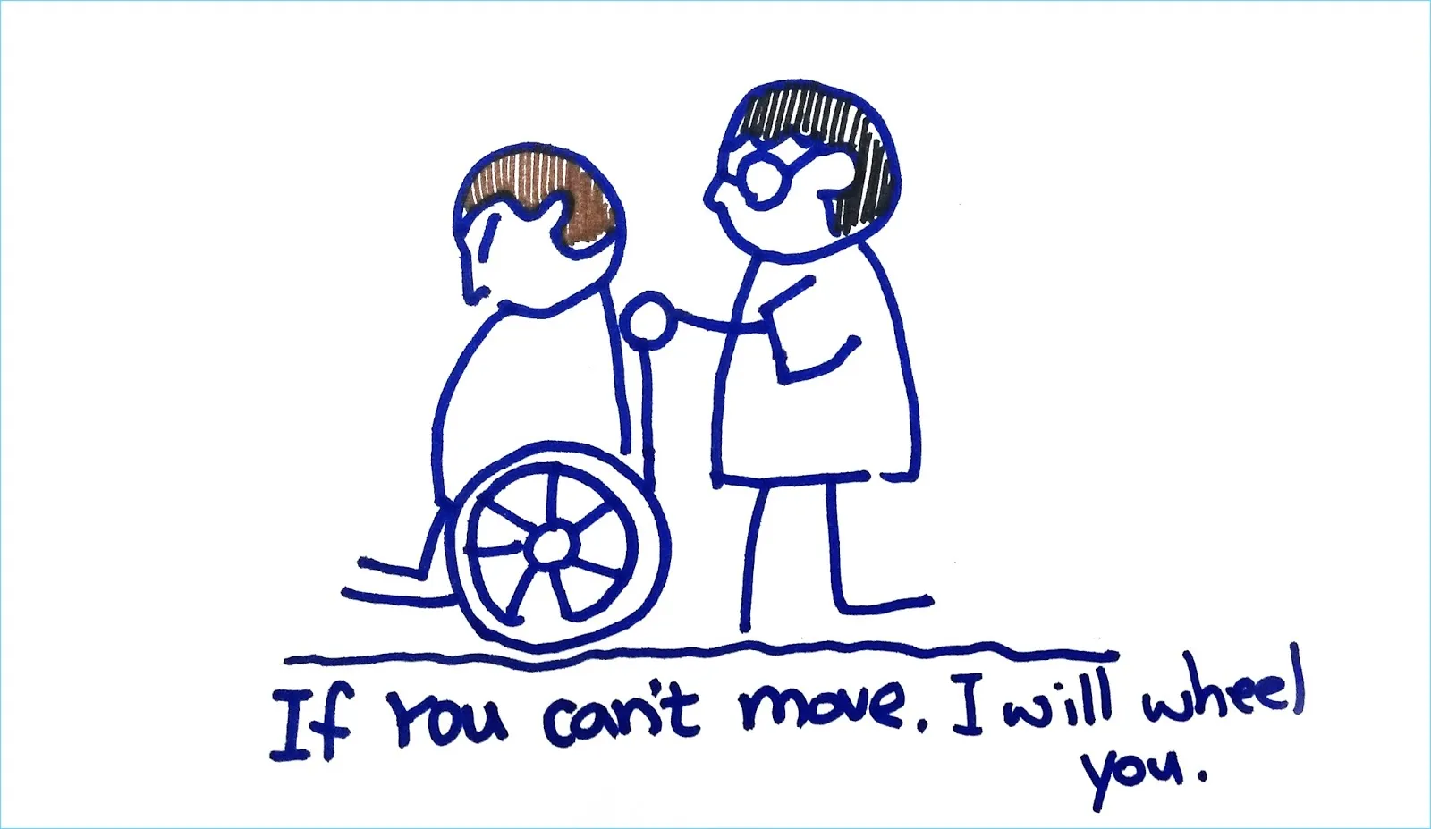 Seventeen hand-drawn colored marker illustrations forming a visual diary about love, memory, and healing — Colored marker illustration by Percy Lin 2014