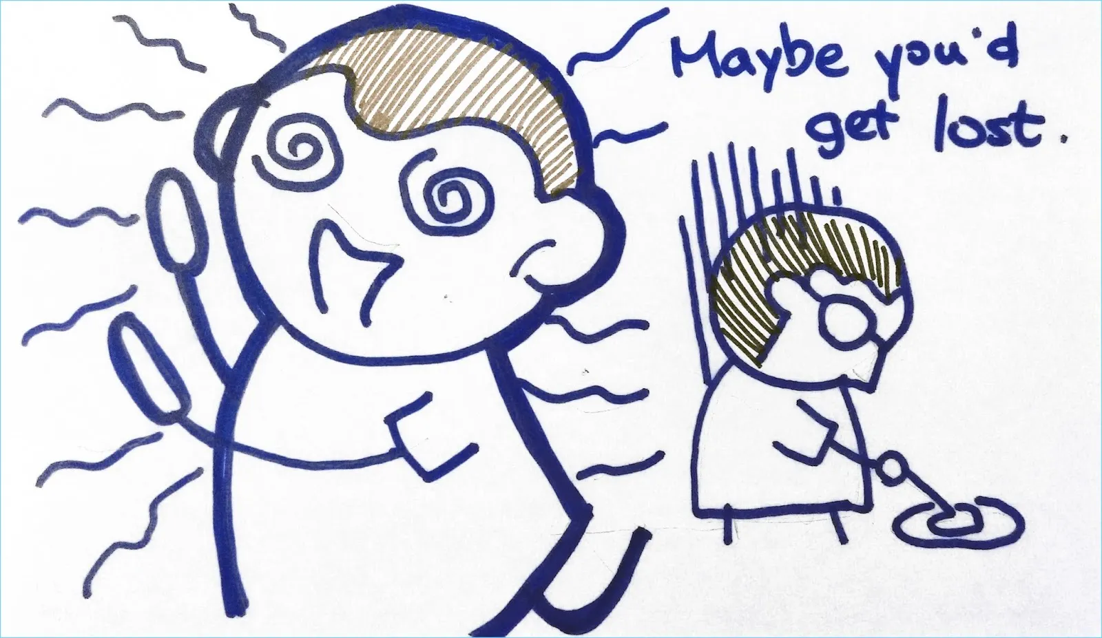 Seventeen hand-drawn colored marker illustrations forming a visual diary about love, memory, and healing — Colored marker illustration by Percy Lin 2014